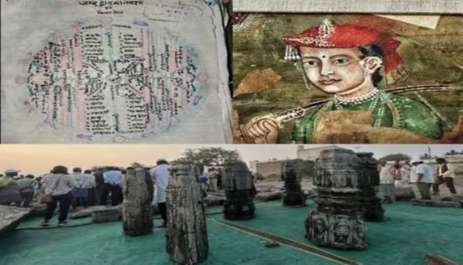Madhya Pradesh Archaeology Department collected a rare set of historical documents in July 2026